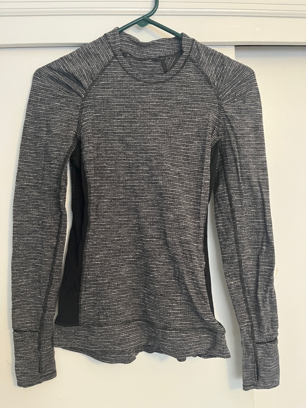 Lululemon Active Long-Sleeve Top - charcoal heather